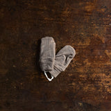 Baby & Kids Merino Wool Rib Mittens - Sesame