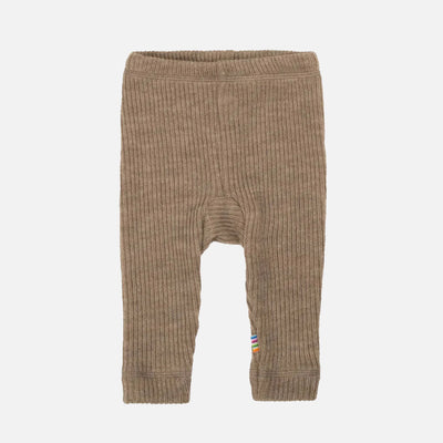Baby & Kids Merino Wool Heavy Rib Pants - Birch