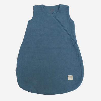 Cotton Muslin Levi Sleeping Bag - Agean Blue