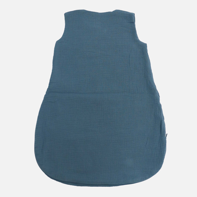 Cotton Muslin Levi Sleeping Bag - Agean Blue