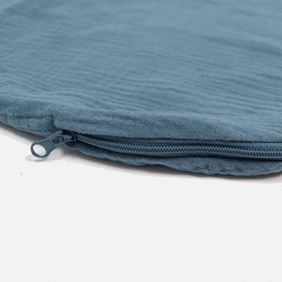 Cotton Muslin Levi Sleeping Bag - Agean Blue