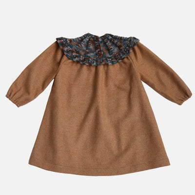 Merino Wool Sidra Dress - Chai Tea