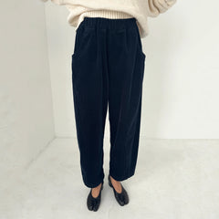 Women's Cotton Corduroy Arc Pants - Midnight – MamaOwl