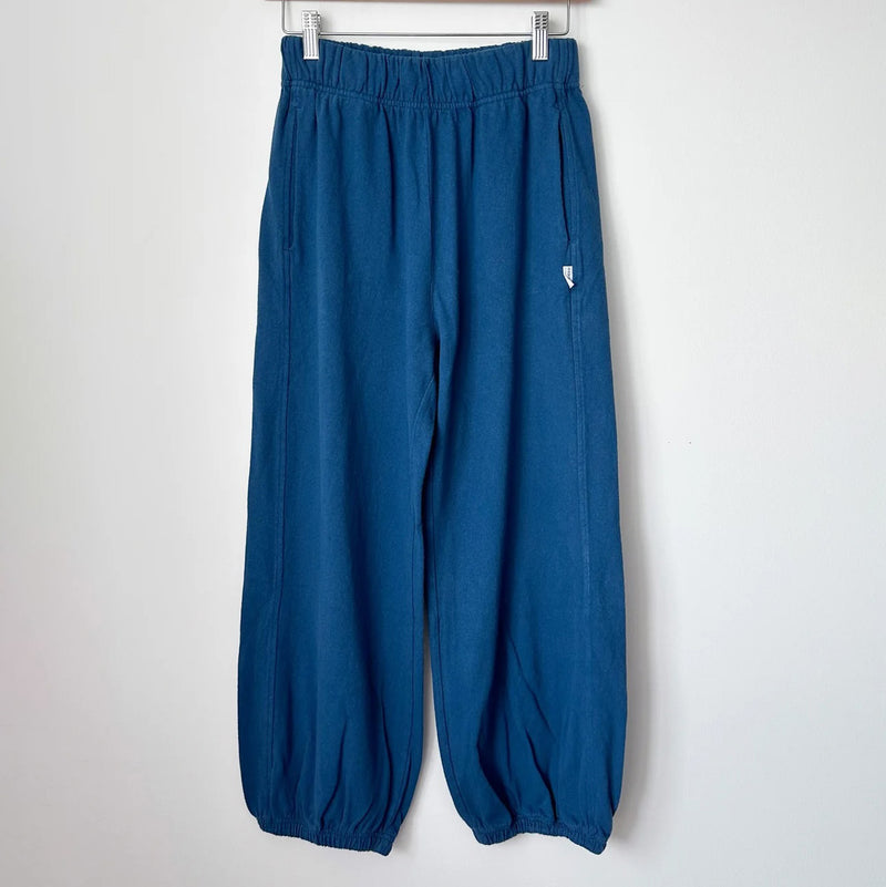 Women's Cotton Balloon Pants - Ocean