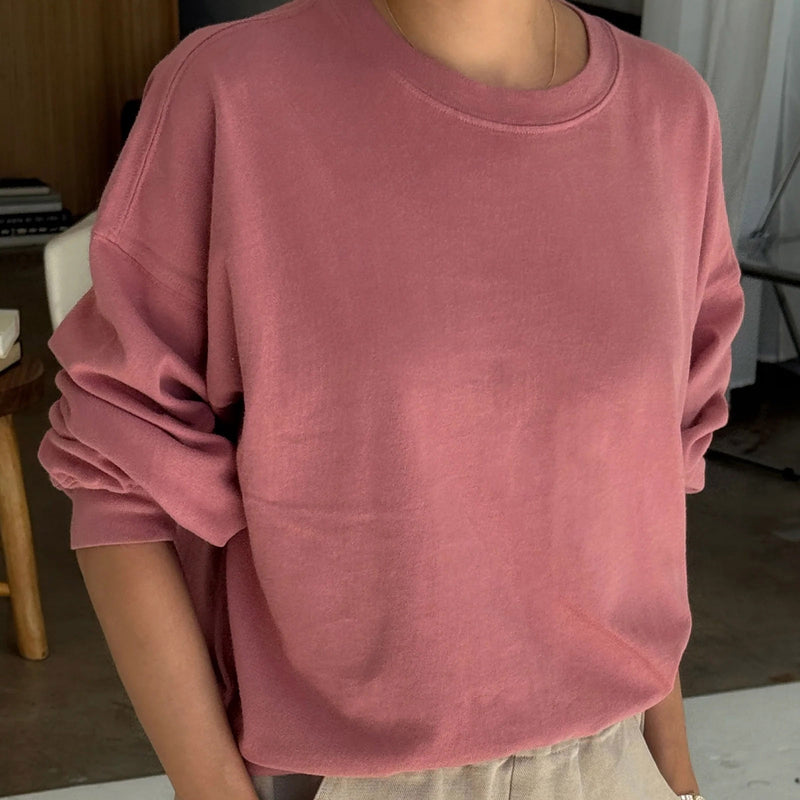 Women's Cotton Cali Sweater - Clay