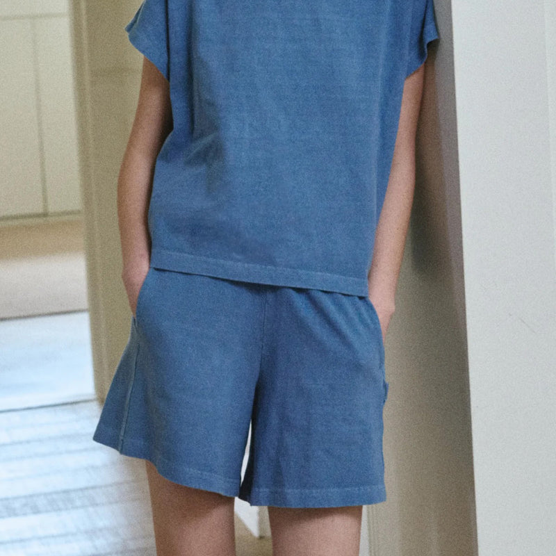 Women's Cotton Flared Basketball Shorts - Cornflower