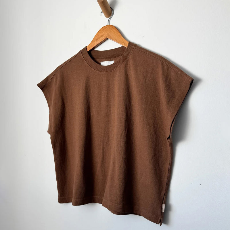 Women's Cotton Jeanne Tee - Mud