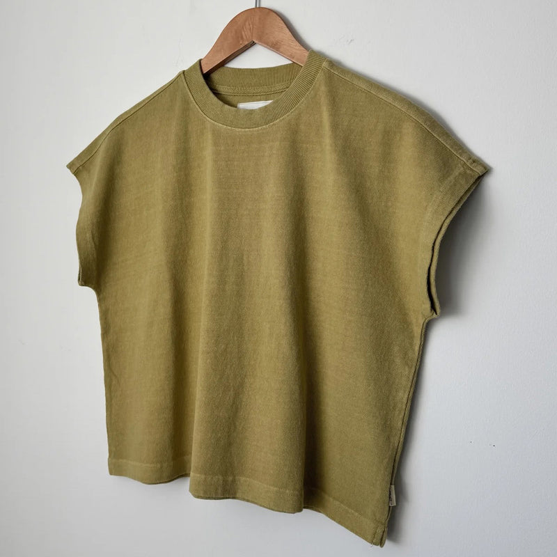 Women's Cotton Jeanne Tee - Ochre