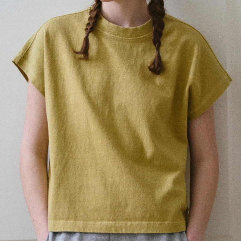 Women's Cotton Jeanne Tee - Ochre