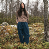 Women's Cotton Arc Pants - Blue Denim