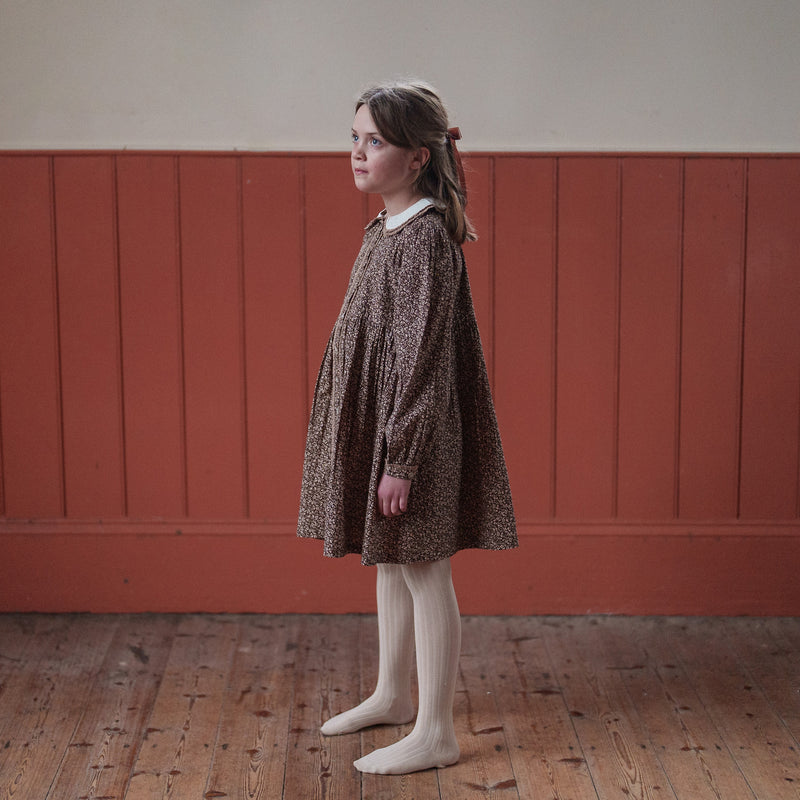 Cotton Agatha Dress - Bracken Floral