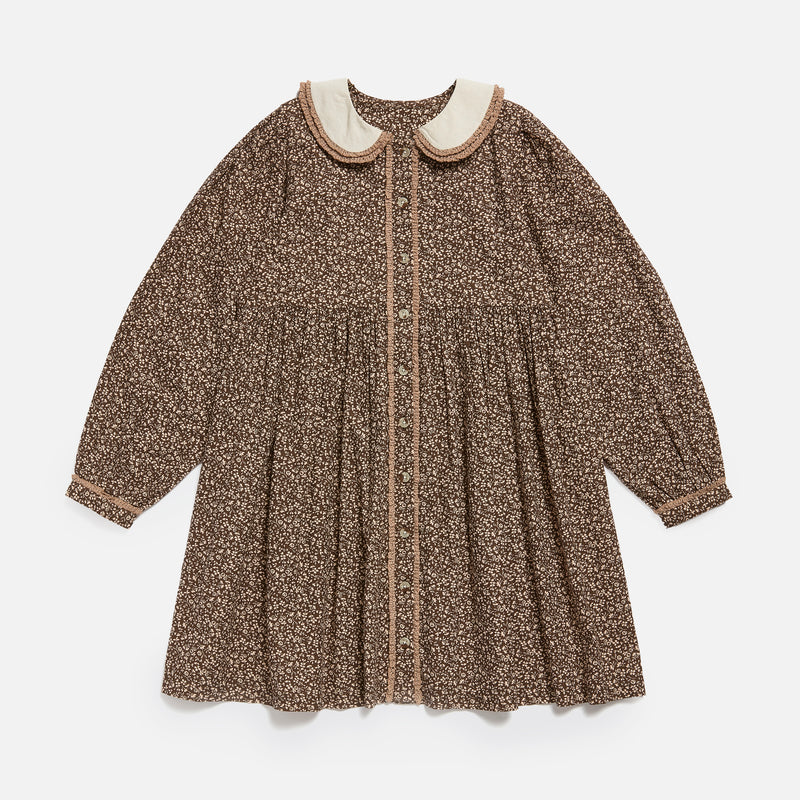 Cotton Agatha Dress - Bracken Floral