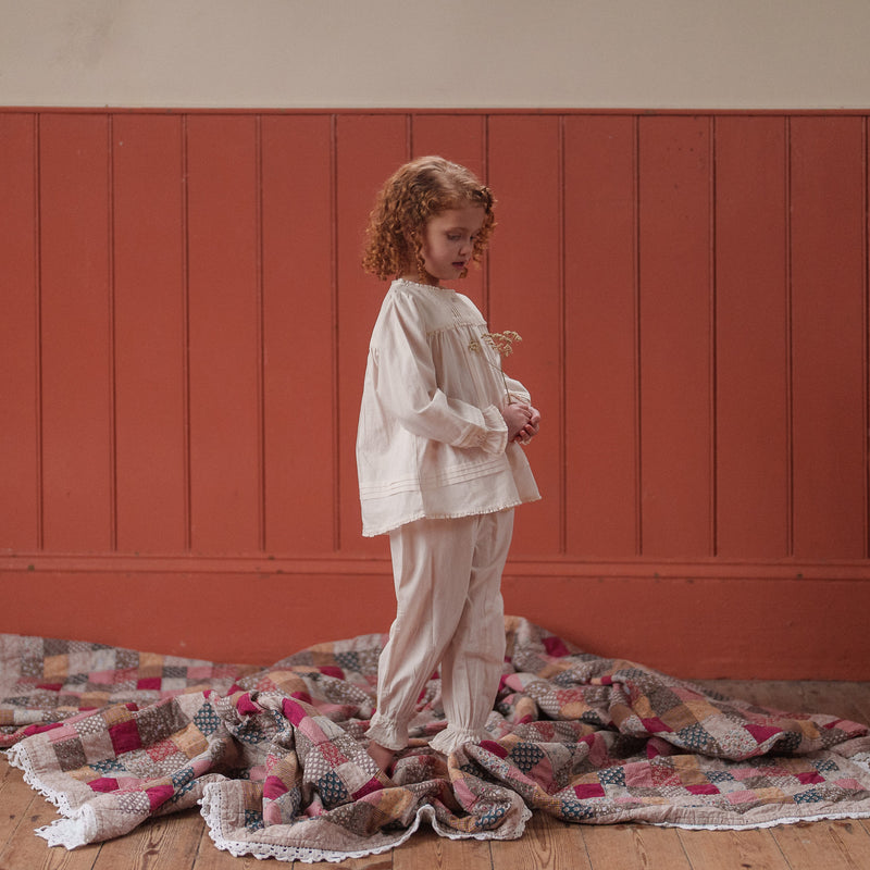 Cotton Ivy Blouse - Off White