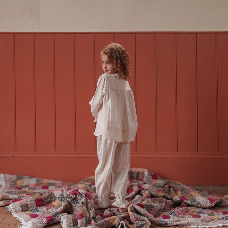 Cotton Ivy Blouse - Off White