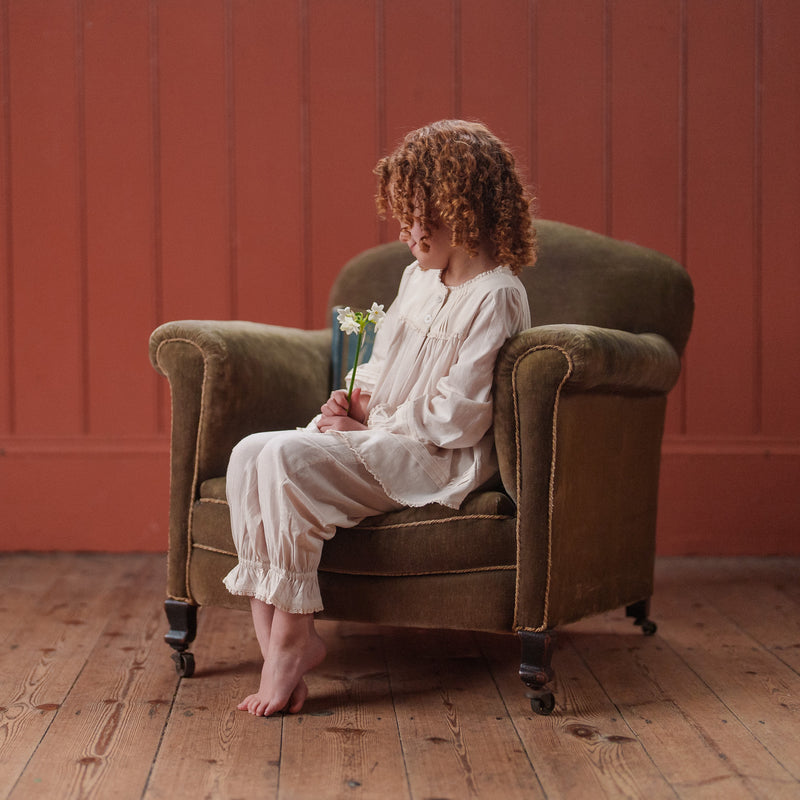 Cotton Ivy Blouse - Off White