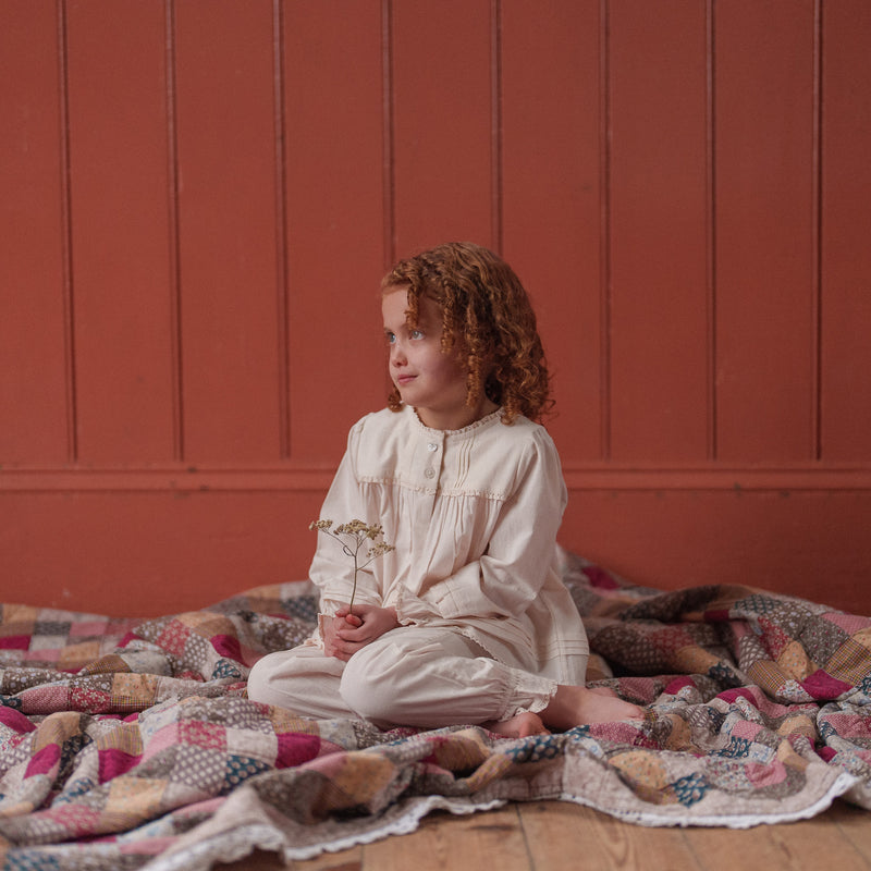 Cotton Ivy Blouse - Off White