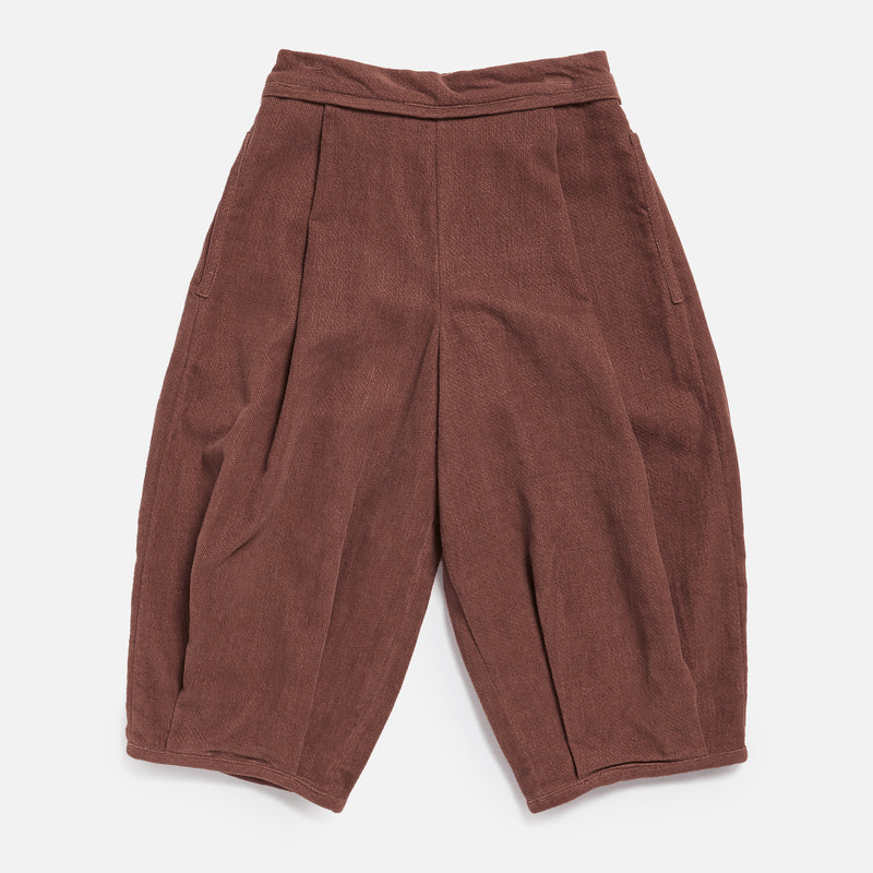 Cotton Velvet Jessica Trousers - Nutmeg