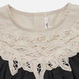 Cotton Corduroy Grandis Dress - Charcoal