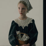 Cotton Corduroy Grandis Dress - Charcoal