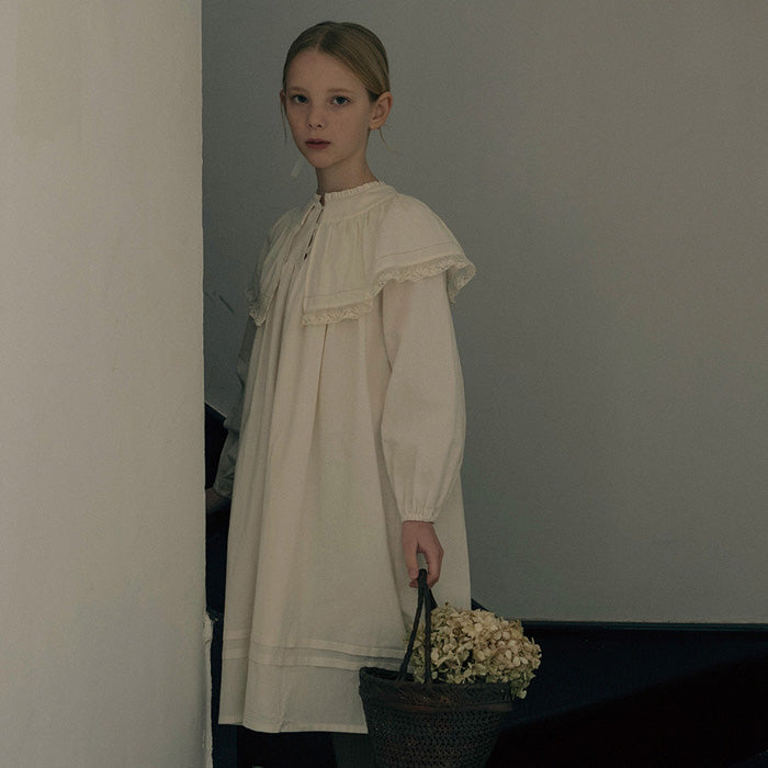 Cotton Grady Dress - Ivory