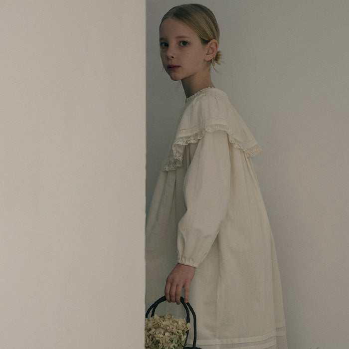 Cotton Grady Dress - Ivory