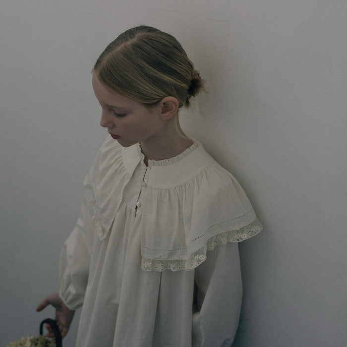 Cotton Grady Dress - Ivory