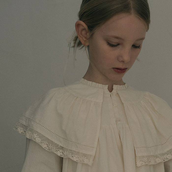 Cotton Grady Dress - Ivory