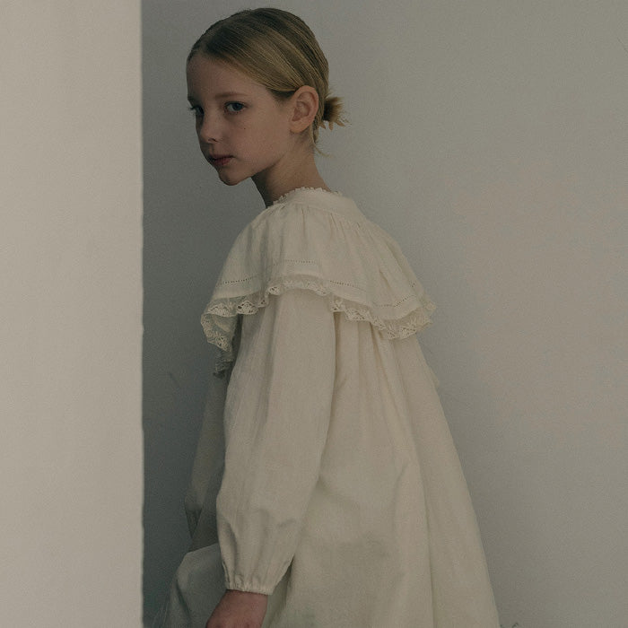 Cotton Grady Dress - Ivory