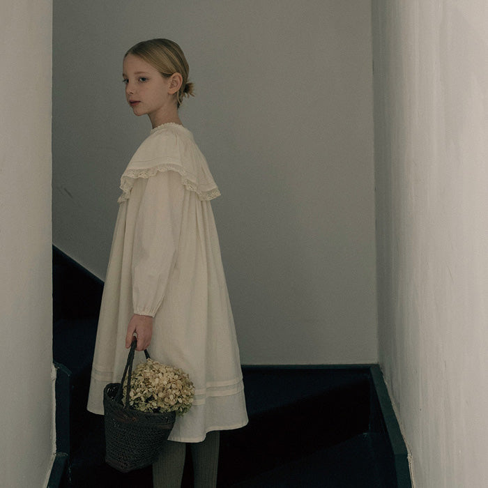 Cotton Grady Dress - Ivory