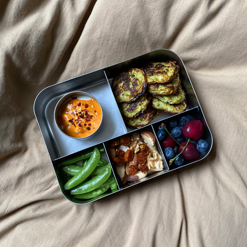 Stainless Steel Large Cinco Bento Lunch Box