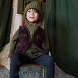 Alpaca/Merino Wool/Cotton Moya Beanie - Nettle