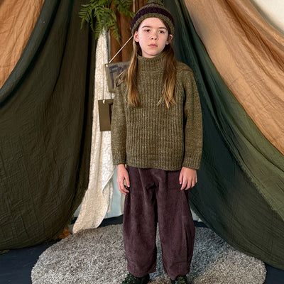 Alpaca/Merino Wool/Cotton Moya Pullover - Nettle