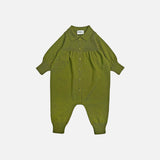 Baby & Kids Merino Wool Artist Romper - Lichen