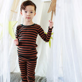 Baby & Kids Merino Wool Skinny Rib Top - Ivy/Sandalwood
