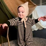 Merino Wool Tegan Bonnet - Almond