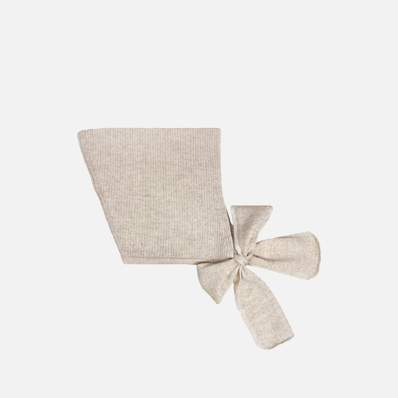 Merino Wool Tegan Bonnet - Almond