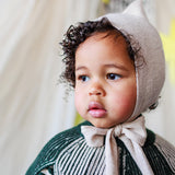 Merino Wool Tegan Bonnet - Almond