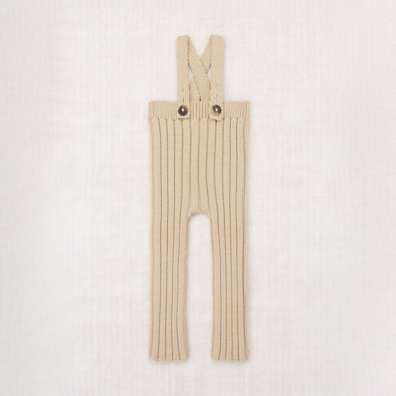 Baby Merino Wool Rib Longies - Patina