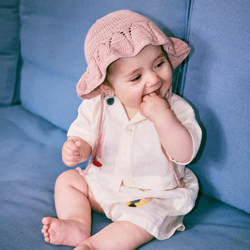 Baby Cotton Starling Sunhat - Parfait – MamaOwl