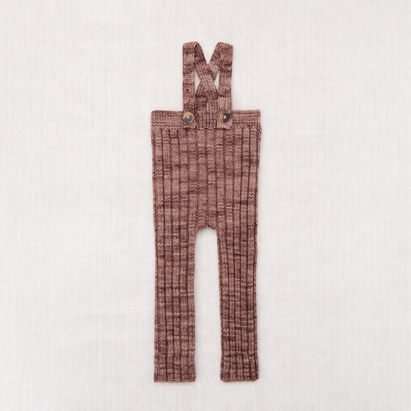 Baby Merino Wool Rib Longies - Affogato