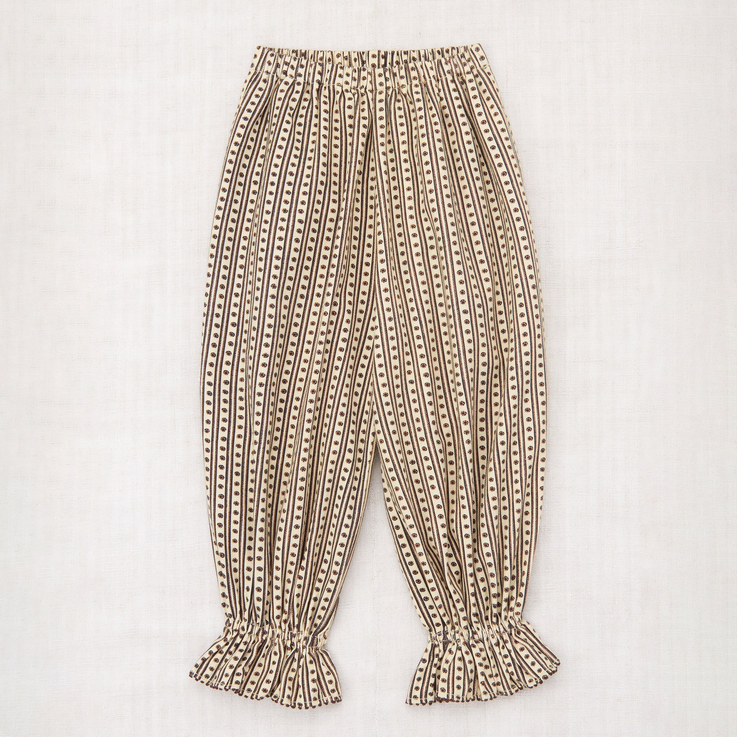 Cotton Twill Zuzu Pant in Raffia Little House Floral print in