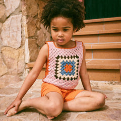 Kids Cotton Lake House Vest - Parfait – MamaOwl