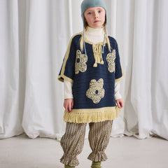Cotton Twill Zuzu Pant in Raffia Little House Floral print in