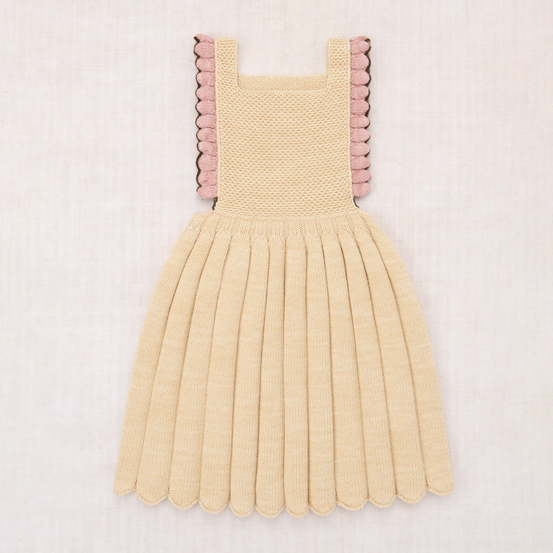 Cotton Louisa Pinafore - Bisque