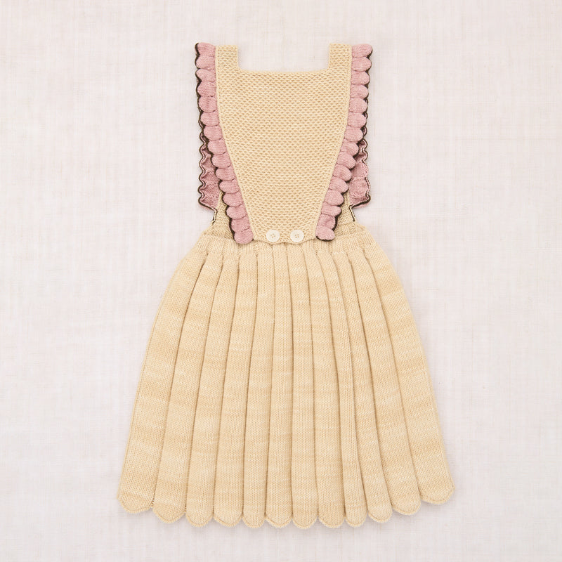 Cotton Louisa Pinafore - Bisque