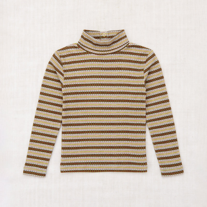 Pima Cotton Turtleneck - Overcast Rodeo