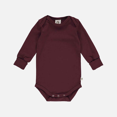 Baby Cotton LS Body - Fig