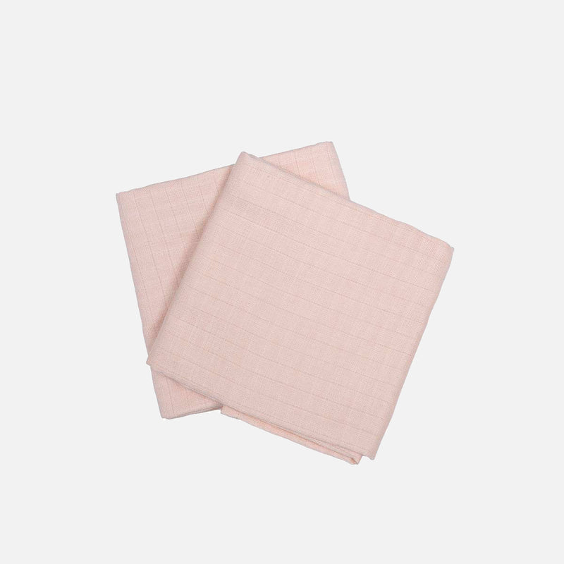 Cotton Muslin - Peony - Set of 2