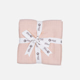 Cotton Swaddle - Peony - Set of 2