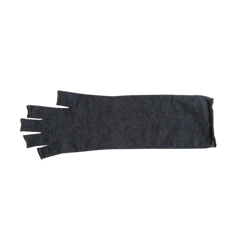 Women's Merino Wool Arm Warmers - Charcoal